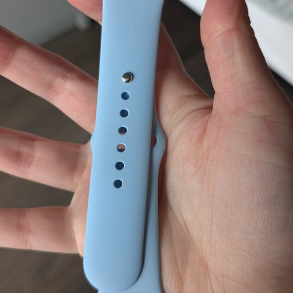 Apple Watch Series 8 GPS + Cell 45mm Silver SS Case with Silver + Accessories - Picture 5 of 15